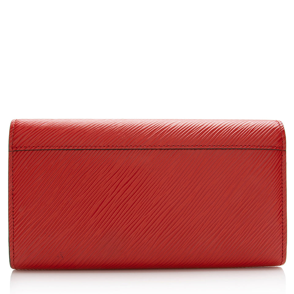 Louis Vuitton Epi Leather Twist Wallet (SHF-22084)