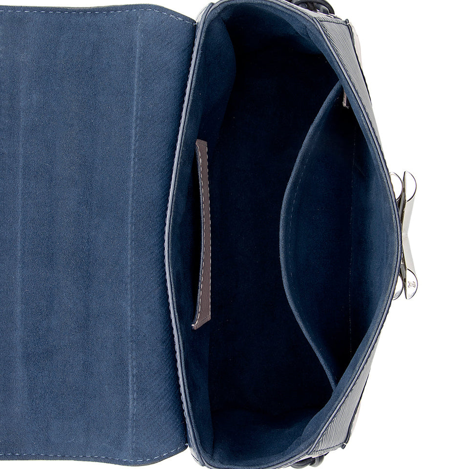 Louis Vuitton Epi Leather Whipstitch Twist Shoulder Bag (SHF-18832)
