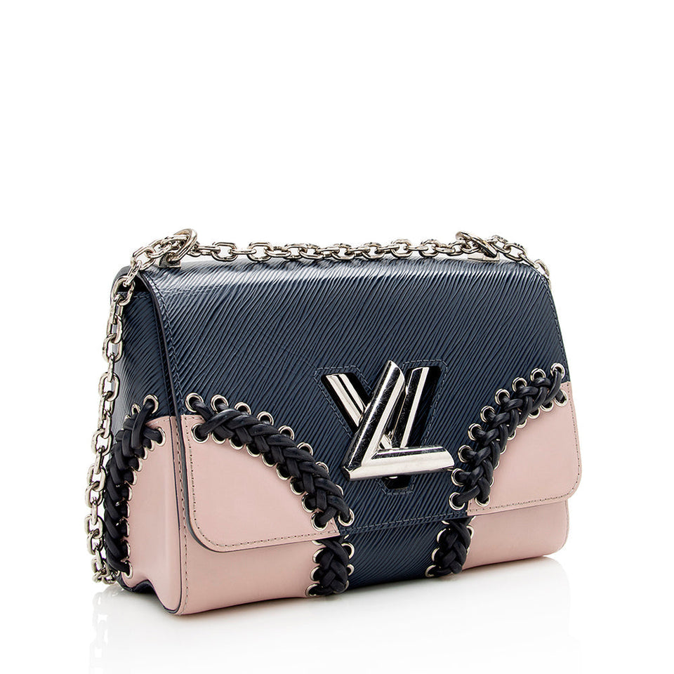 Louis Vuitton Epi Leather Whipstitch Twist Shoulder Bag (SHF-18832)