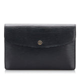 Louis Vuitton Epi Montaigne Clutch (SHG-iTS5fr)