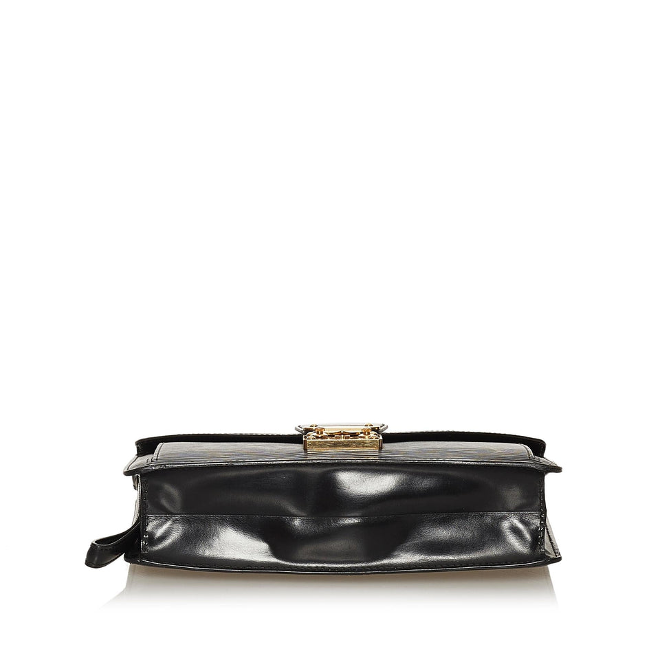 Louis Vuitton Epi Pochette Sellier Dragonne (SHG-28675)