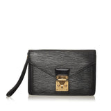 Louis Vuitton Epi Pochette Sellier Dragonne (SHG-28675)