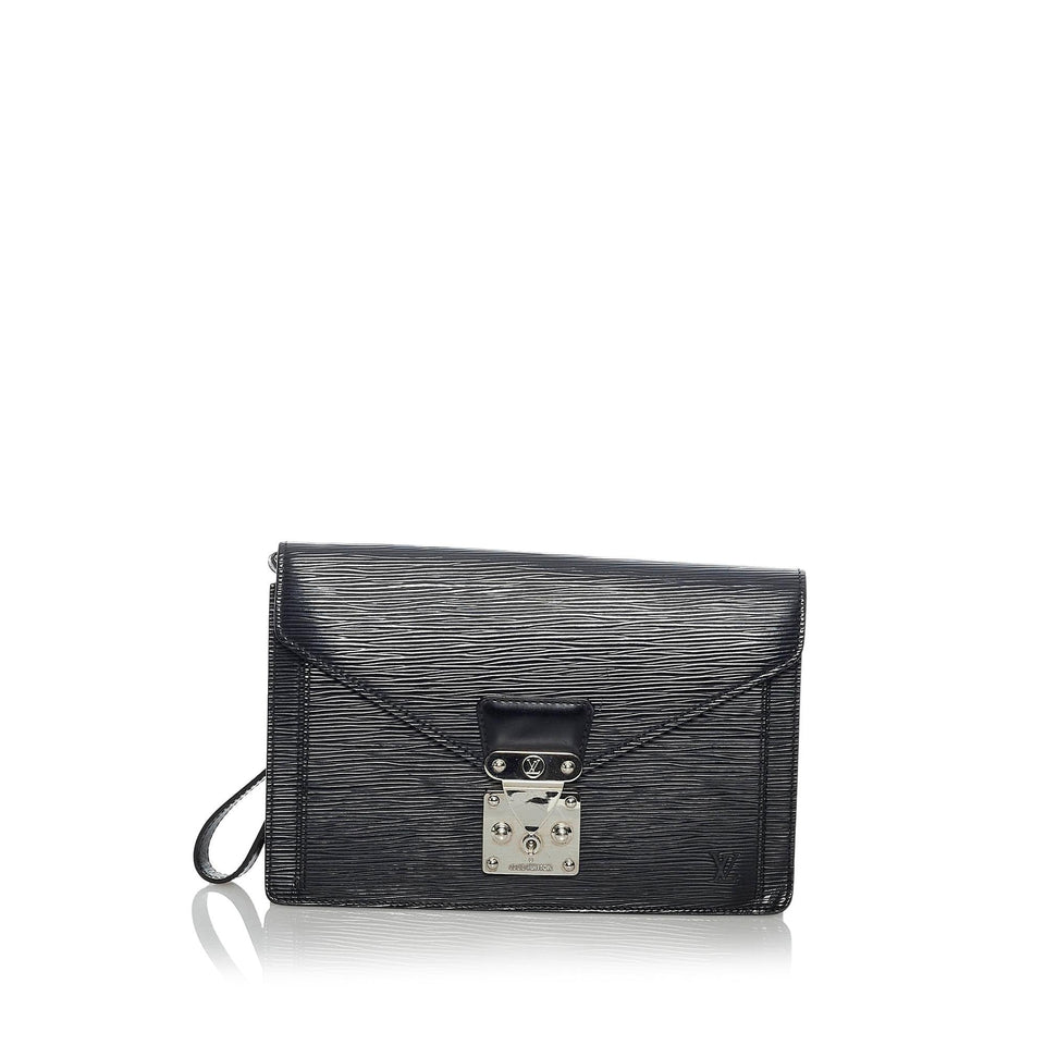 Louis Vuitton Epi Pochette Sellier Dragonne (SHG-29600)