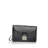 Louis Vuitton Epi Pochette Sellier Dragonne (SHG-29600)