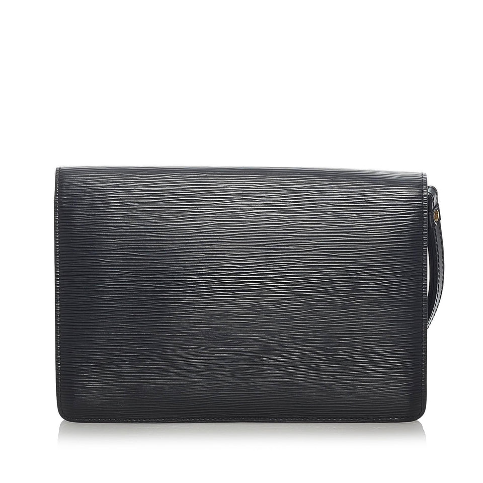 Louis Vuitton Epi Pochette Sellier Dragonne (SHG-32074)