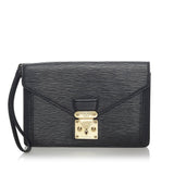 Louis Vuitton Epi Pochette Sellier Dragonne (SHG-32074)