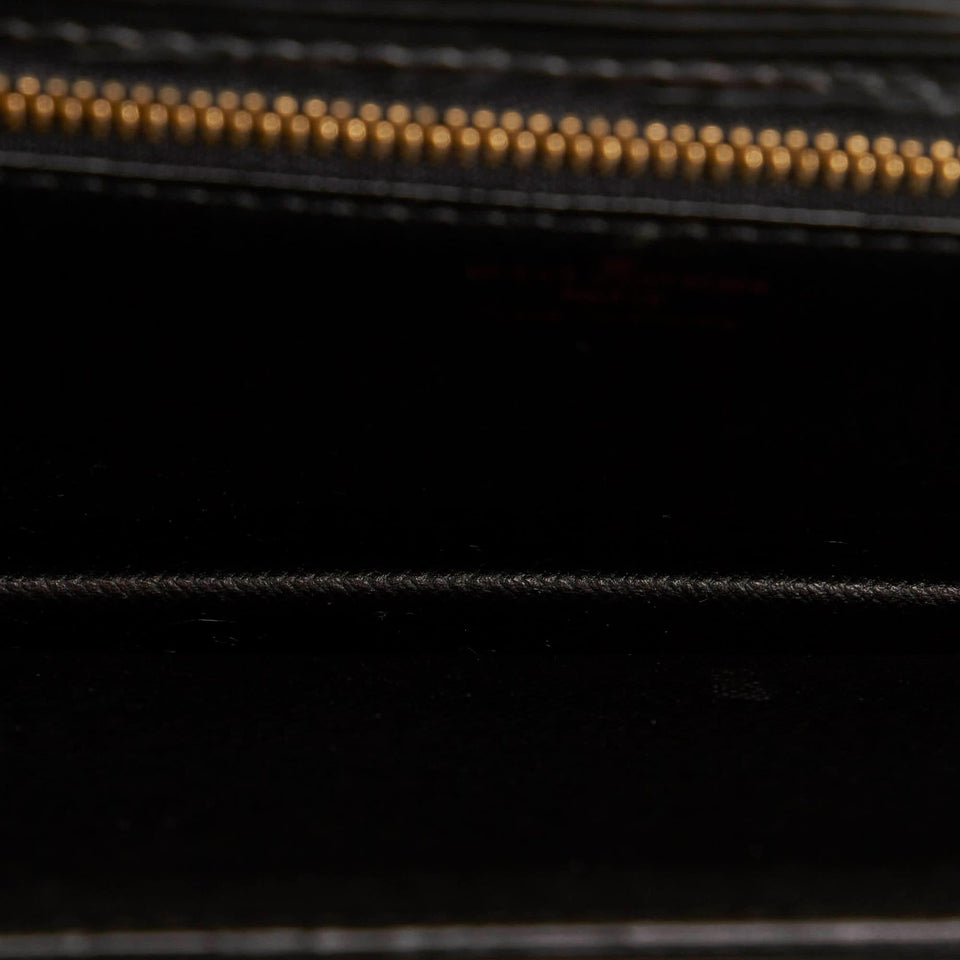 Louis Vuitton Epi Pochette Sellier Dragonne (SHG-32074)