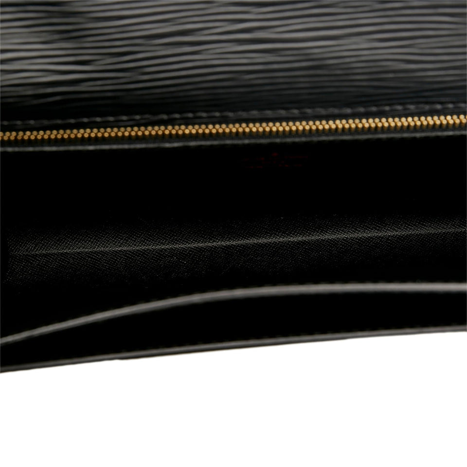 Louis Vuitton Epi Pochette Sellier Dragonne (SHG-7BXL7J)