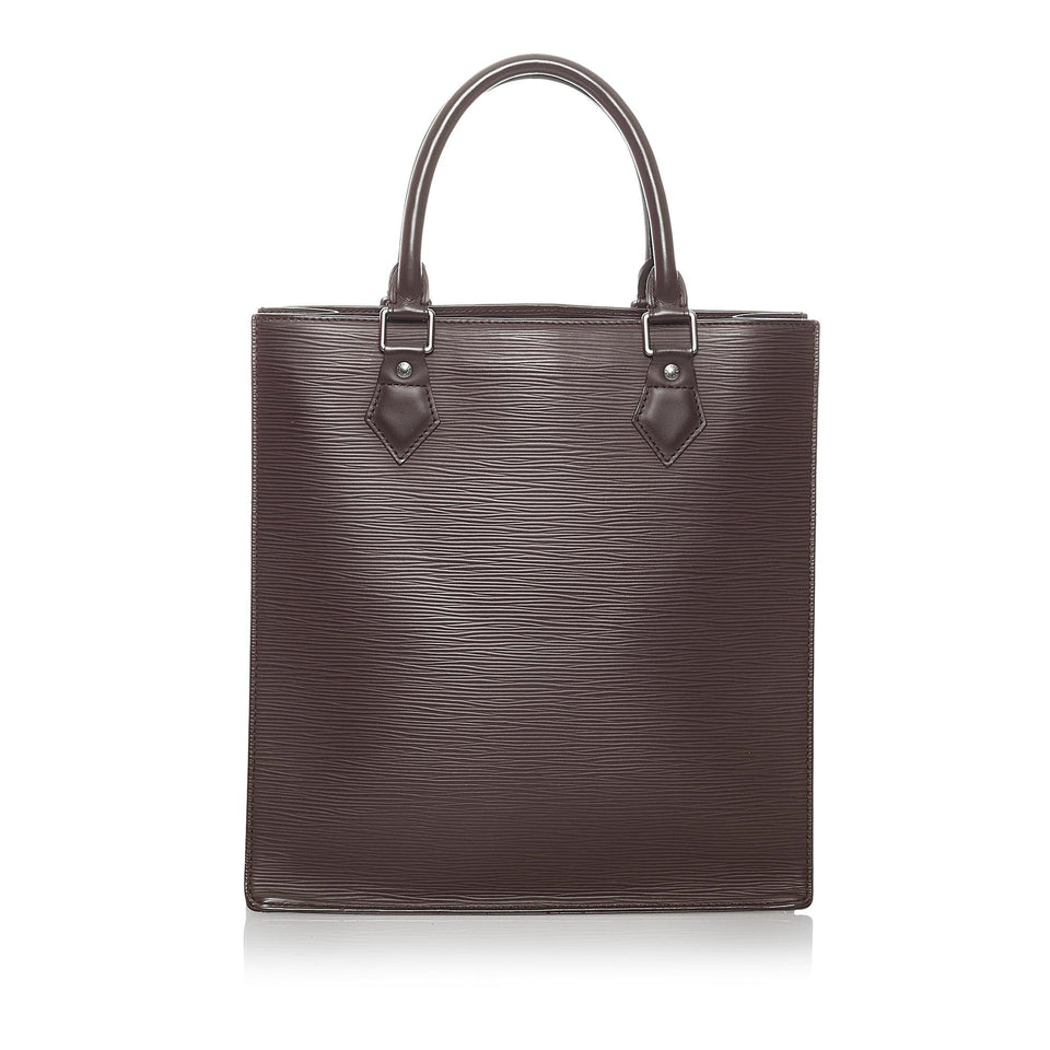 Louis Vuitton Epi Sac Plat PM (SHG-37401)