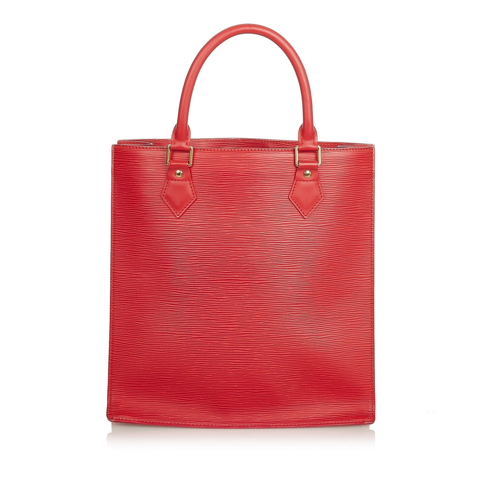 Louis Vuitton Epi Sac Plat PM (SHG-37813)