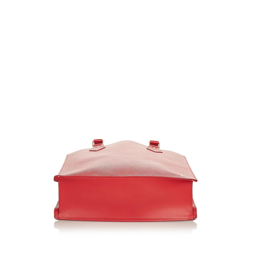 Louis Vuitton Epi Sac Plat PM (SHG-37813)