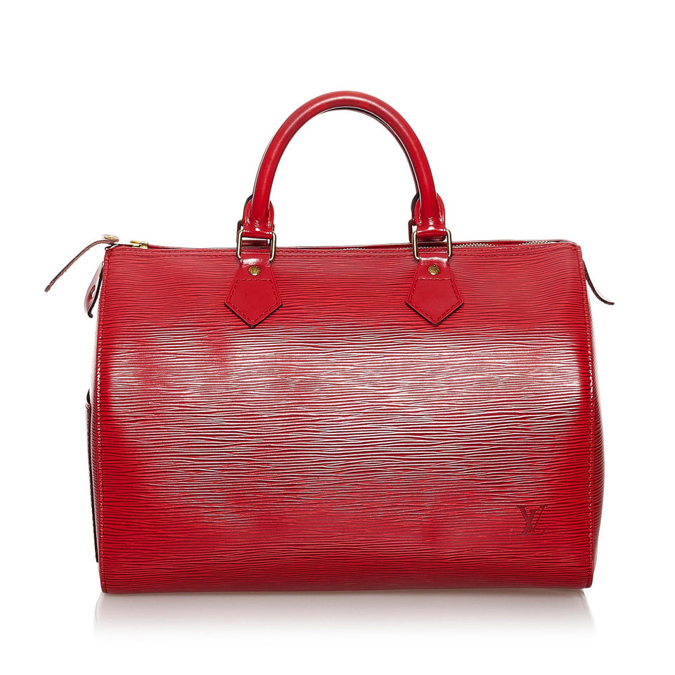 Louis Vuitton Epi Speedy 30 (SHG-30832)