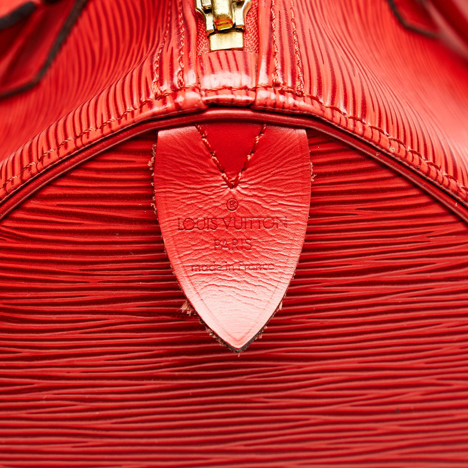 Louis Vuitton Epi Speedy 30 (SHG-30832)
