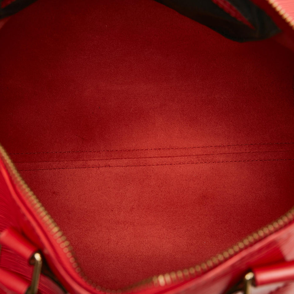 Louis Vuitton Epi Speedy 30 (SHG-36056)