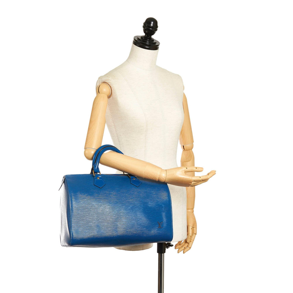 Louis Vuitton Epi Speedy 30 (SHG-36352)