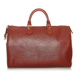 Louis Vuitton Epi Speedy 35 (SHG-30541)