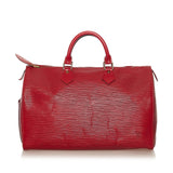 Louis Vuitton Epi Speedy 35 (SHG-34366)