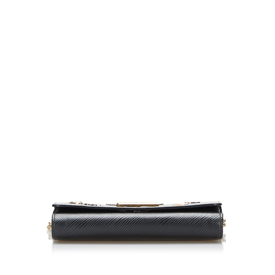 Louis Vuitton Epi Twist Love Lock Chain Wallet (SHG-MmYcl0)