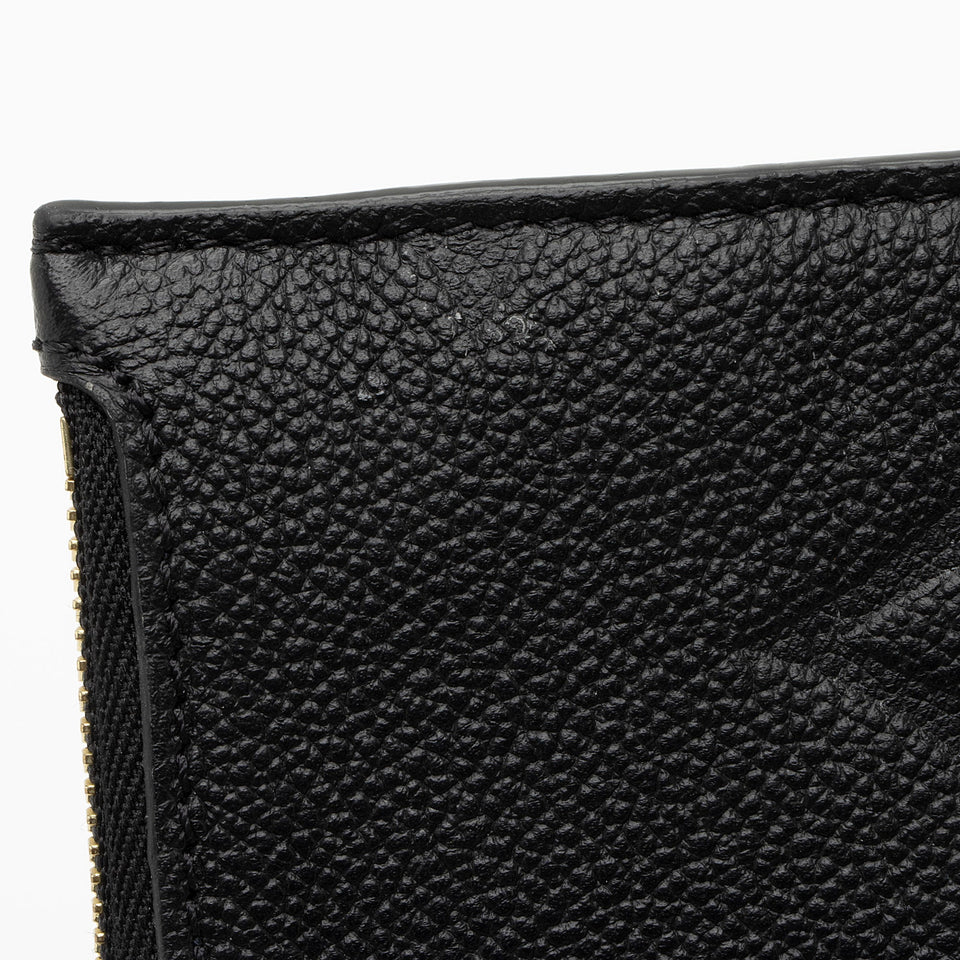 Louis Vuitton Giant Monogram Empreinte Neverfull MM Pochette (SHF-uMpZHz)