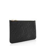 Louis Vuitton Giant Monogram Empreinte Neverfull MM Pochette (SHF-uMpZHz)