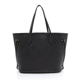 Louis Vuitton Giant Monogram Empreinte Neverfull MM Tote (SHF-eOjQfw)