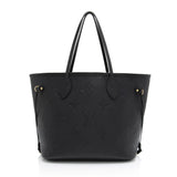 Louis Vuitton Giant Monogram Empreinte Neverfull MM Tote (SHF-eOjQfw)