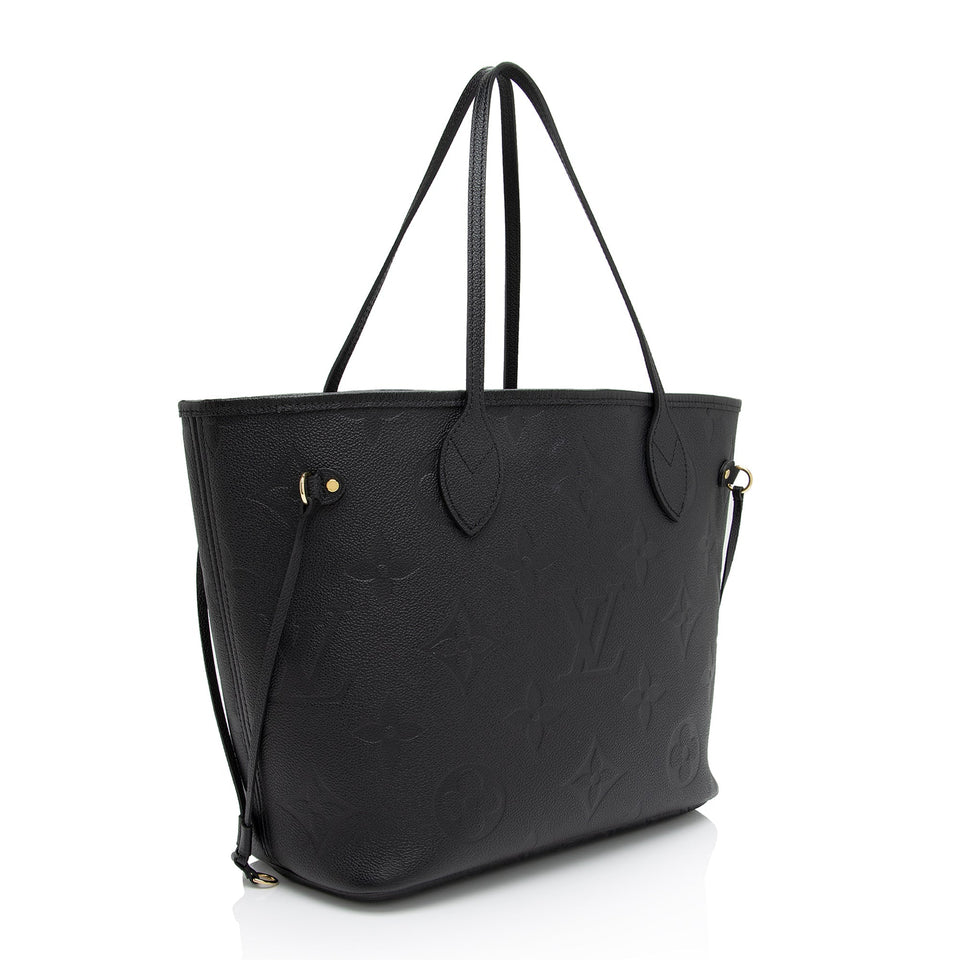 Louis Vuitton Giant Monogram Empreinte Neverfull MM Tote (SHF-eOjQfw)