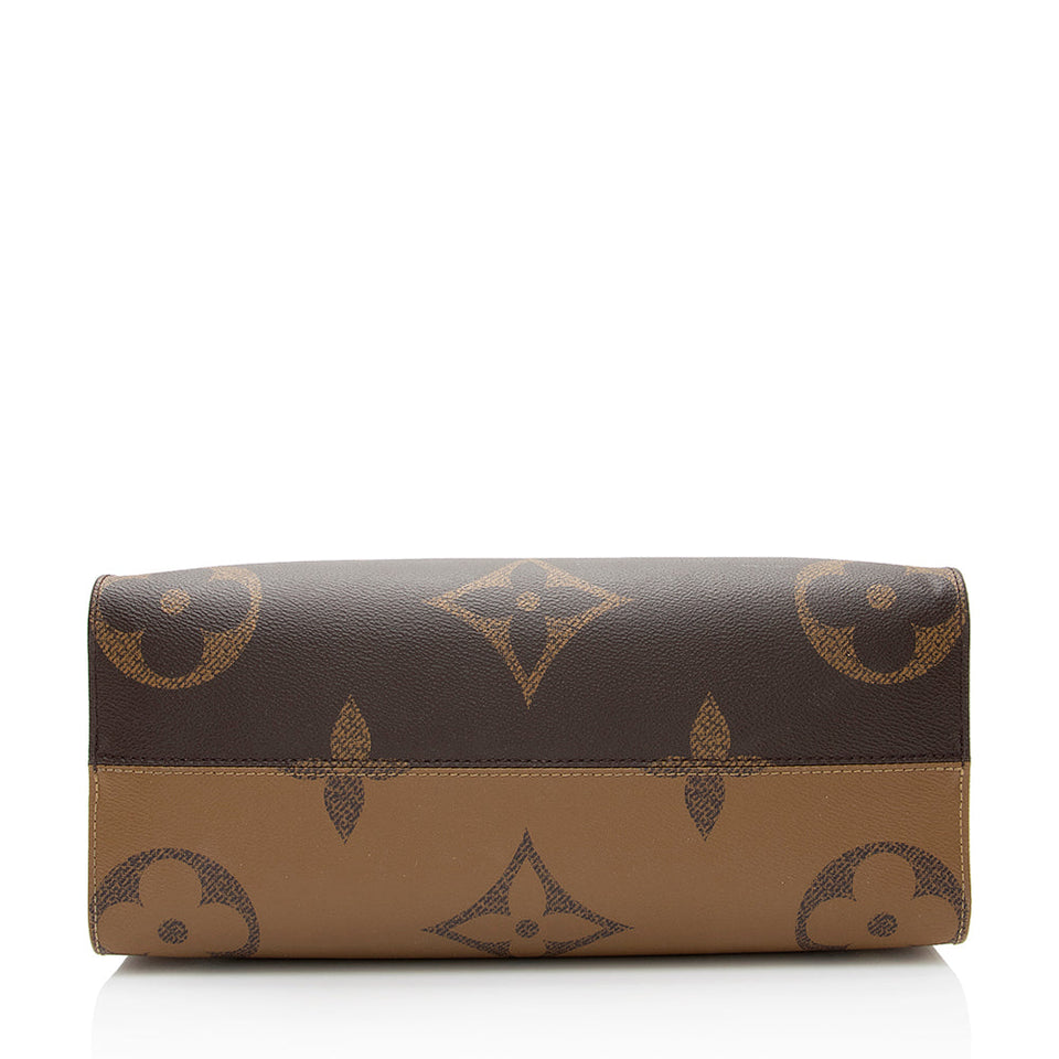 Louis Vuitton Giant Monogram Onthego MM Tote (SHF-20188)