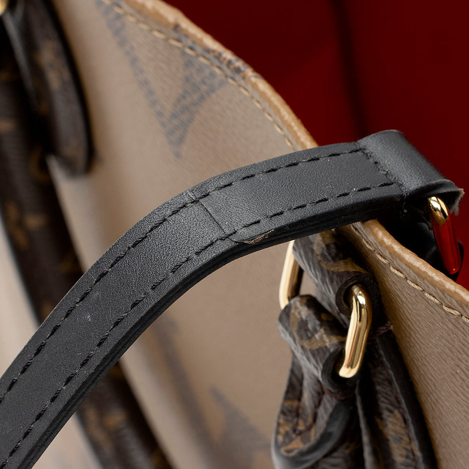Louis Vuitton Giant Monogram Onthego MM Tote (SHF-20188)