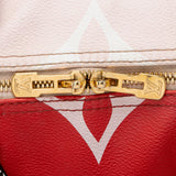 Louis Vuitton Giant Monogram Speedy Bandouliere 30 Satchel (SHF-20183)