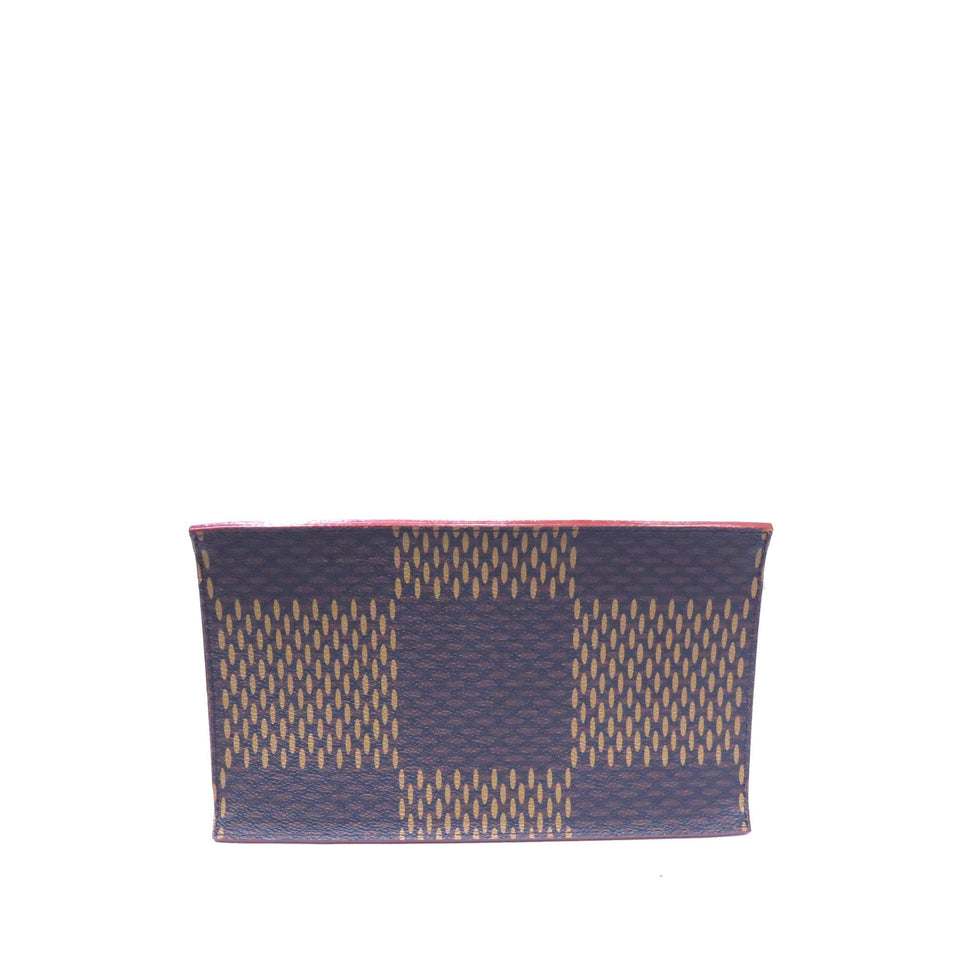 Louis Vuitton LV x Nigo Giant Damier Ebene Monogram Mini Tote (SHG-36730)