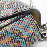Louis Vuitton Leather Pop Twist MM Shoulder Bag (SHF-23070)