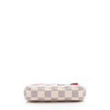 Louis Vuitton Limited Edition Damier Azur Animation Hollywood Mini Pochette Accessoires (SHF-LKyydc)