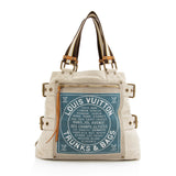 Louis Vuitton Limited Edition Globe Trotter Cabas MM Tote (SHF-22708)