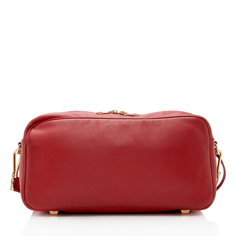 Louis Vuitton Limited Edition Leather Flight Paname Overseas E/W Shoulder Bag (SHF-21900)