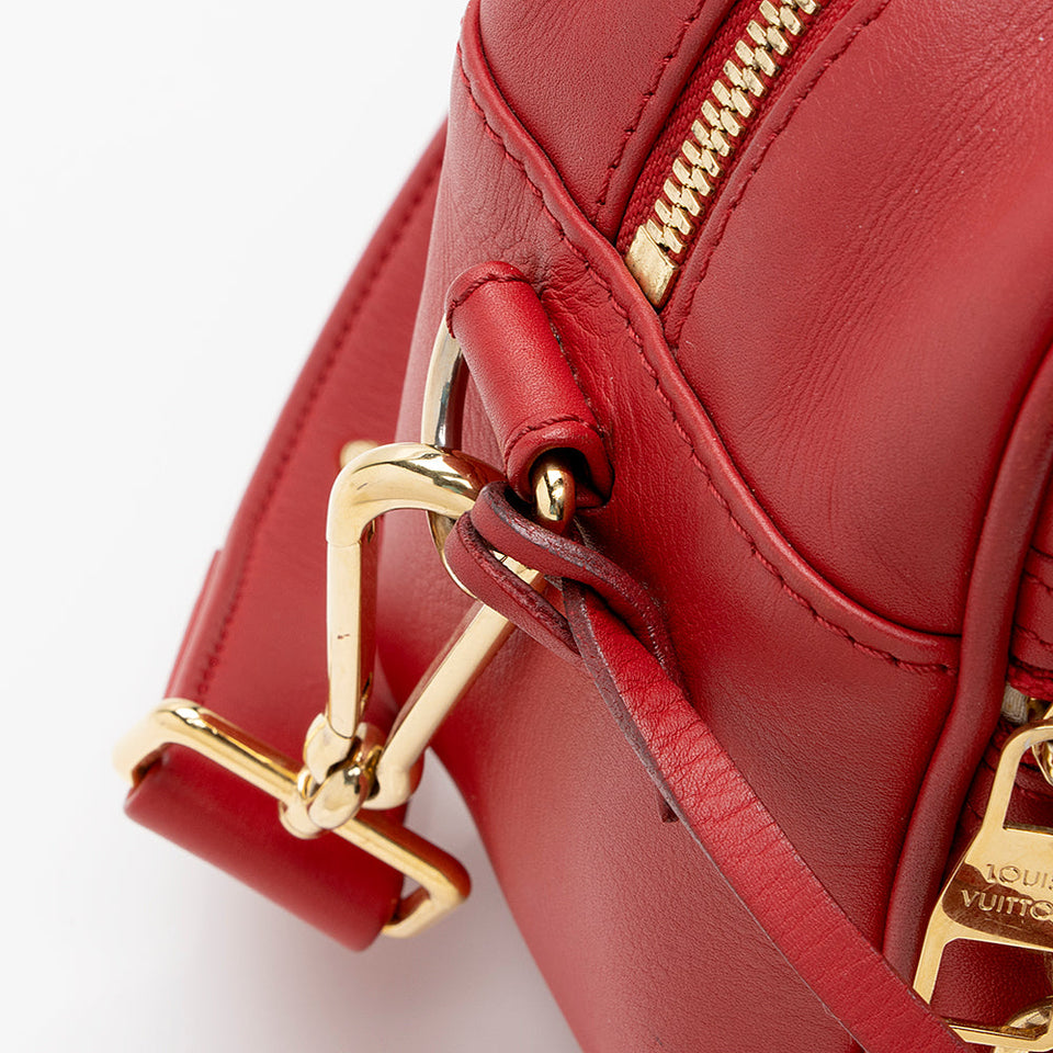 Louis Vuitton Limited Edition Leather Flight Paname Overseas E/W Shoulder Bag (SHF-21900)