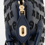 Louis Vuitton Limited Edition Monogram Addiction Lockit MM Bag (SHF-20200)