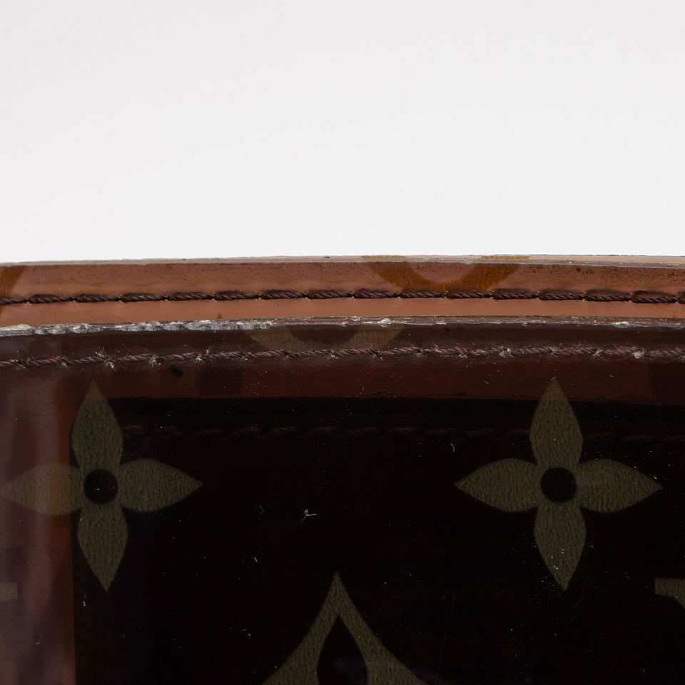 Louis Vuitton Limited Edition Monogram Ambre MM Tote (SHF-16JZJC)