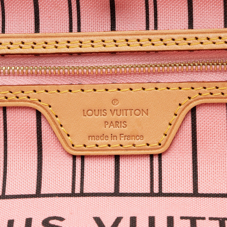 Louis Vuitton Limited Edition Monogram Canvas Jungle Dots Neverfull MM Tote (SHF-0Ykiw5)