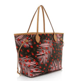 Louis Vuitton Limited Edition Monogram Canvas Jungle Dots Neverfull MM Tote (SHF-0Ykiw5)