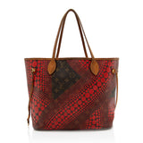 Louis Vuitton Limited Edition Monogram Canvas Kusama Waves MM Neverfull - FINAL SALE (SHF-18393)