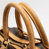 Louis Vuitton Limited Edition Monogram Canvas Stephen Satchel (SHF-22078)