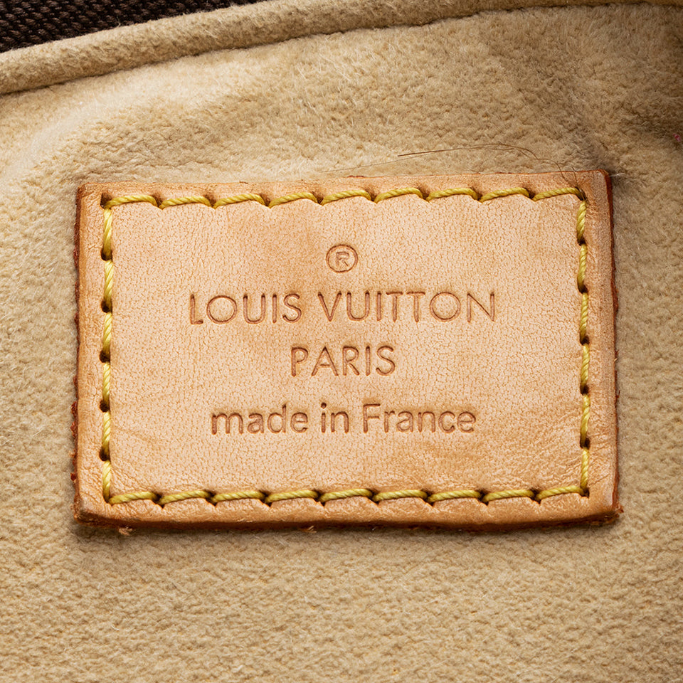 Louis Vuitton Limited Edition Monogram Canvas Stephen Satchel (SHF-22078)