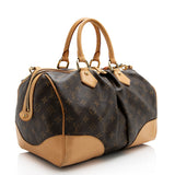 Louis Vuitton Limited Edition Monogram Canvas Stephen Satchel (SHF-22078)