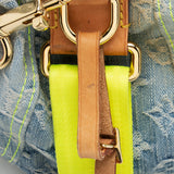 Louis Vuitton Limited Edition Monogram Denim Sunrise Hobo (SHF-21486)