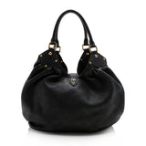 Louis Vuitton Mahina Leather L Hobo (SHF-13020)