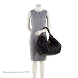 Louis Vuitton Mahina Leather L Hobo (SHF-17664)