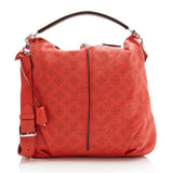 Louis Vuitton Mahina Leather Selene MM Shoulder Bag (SHF-22122)