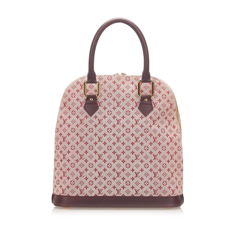 Louis Vuitton Mini Lin Alma Haut (SHG-18191)