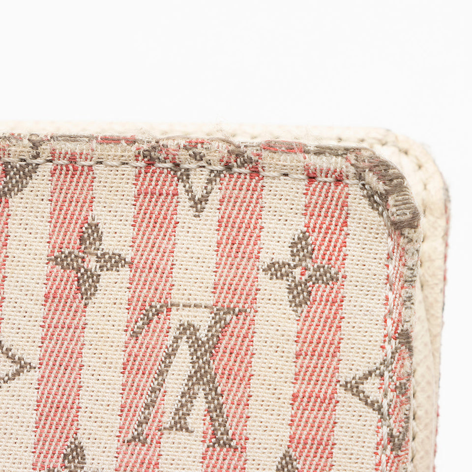 Louis Vuitton Mini Lin Croisette Port Feuille Vienoise French Purse Wallet (SHF-15312)